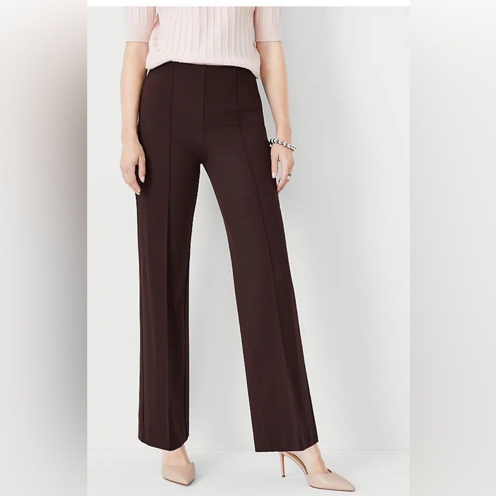 *NWOT* Ann Taylor Side Zip Twill Trouser